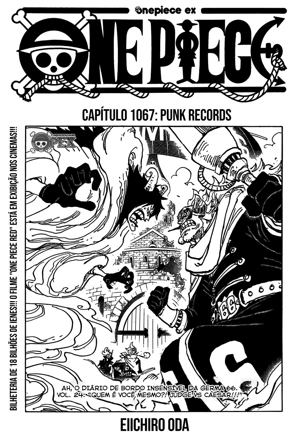 Mangá de One Piece passa a ter tradução oficial em português