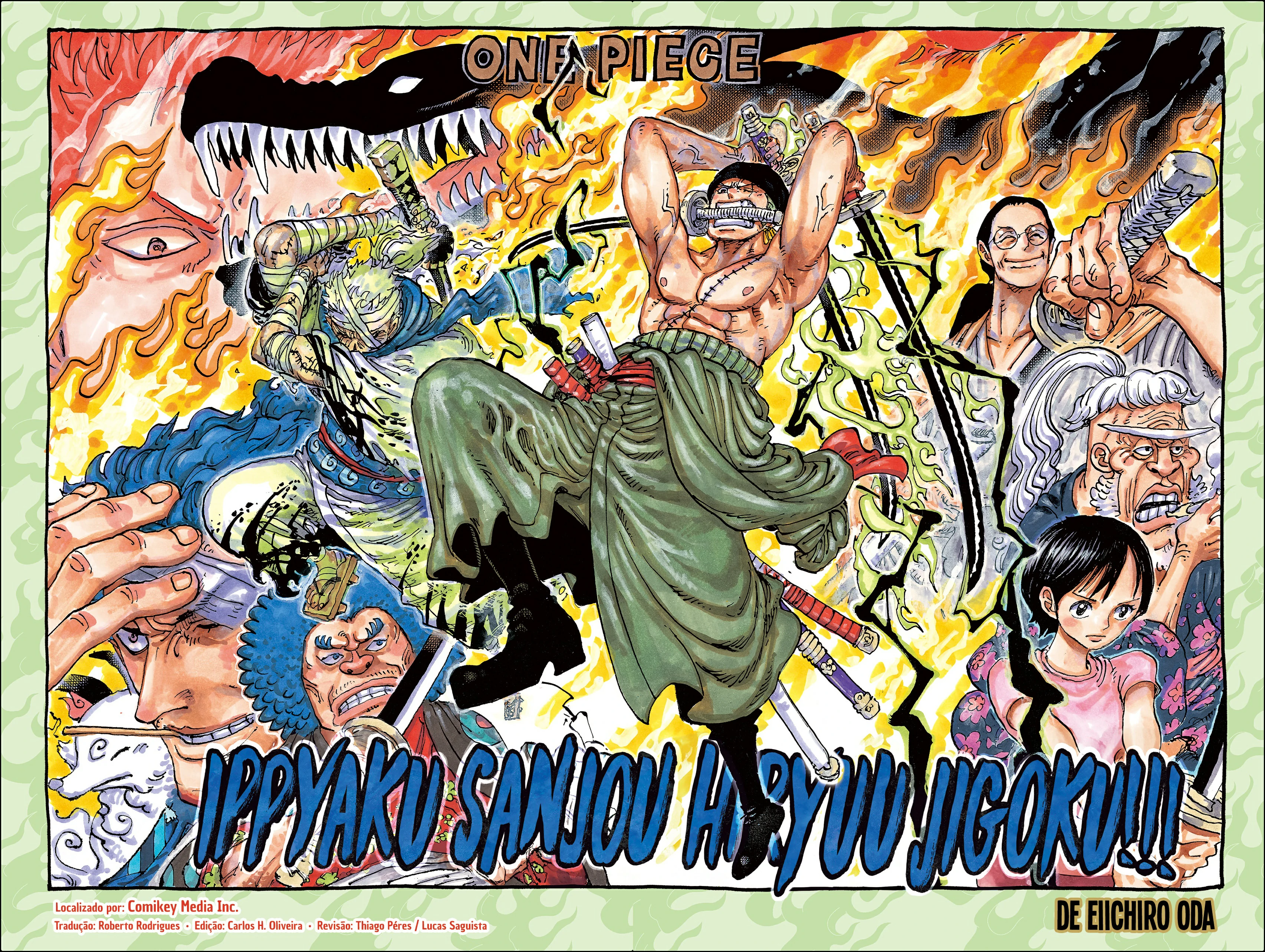 One Piece Mangá 1094 - assistir online dublado legendado